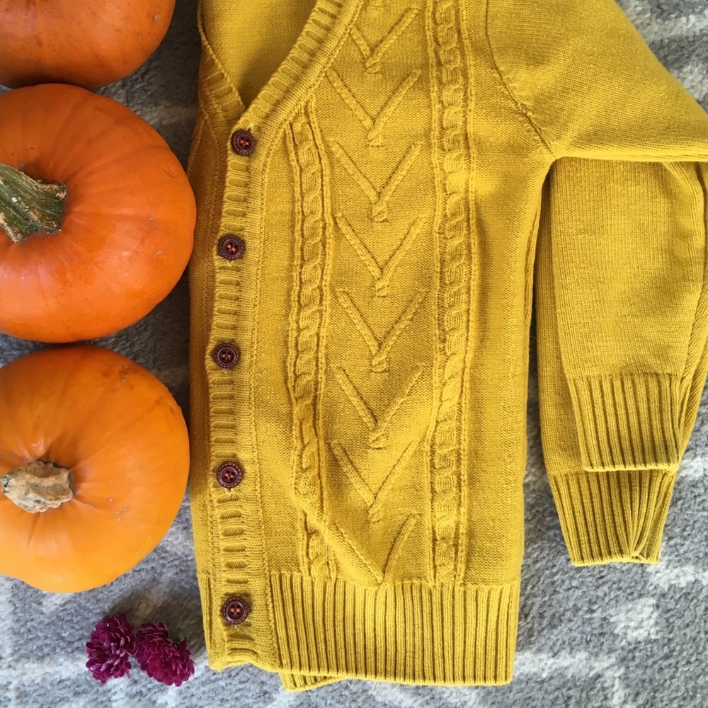 Cozy toddler’s sweater